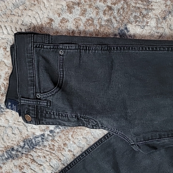 J.CREW high rise vintage straight faded black jeans size 26 - Picture 4 of 10